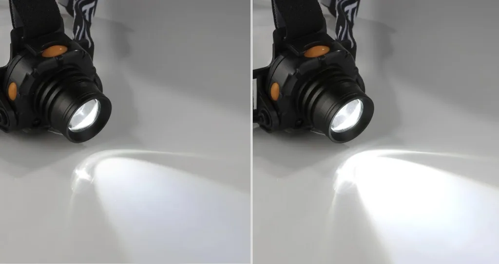 Stirnlampe 120 lm mit Bewegungsmelder