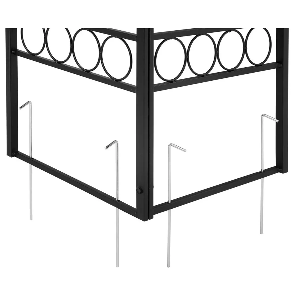 Pavillon/Gartenpavillon XXL - 3 x 4 x 2,6m - creme