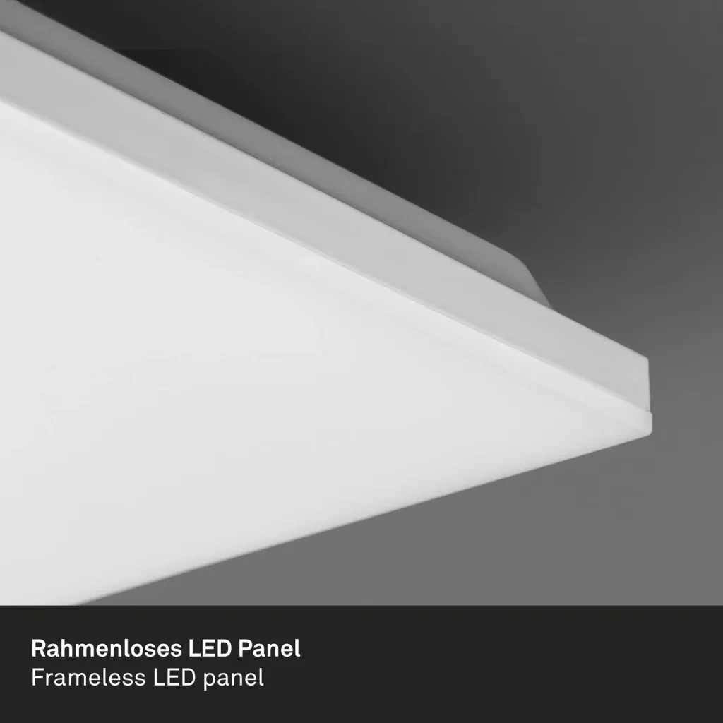 Rahmenloses LED Panel, rechteckig, 24 Watt, weiß