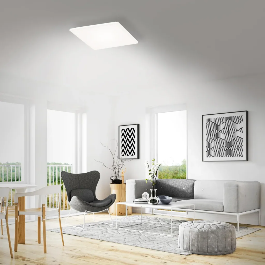 Rahmenloses LED Panel, rechteckig, 24 Watt, weiß