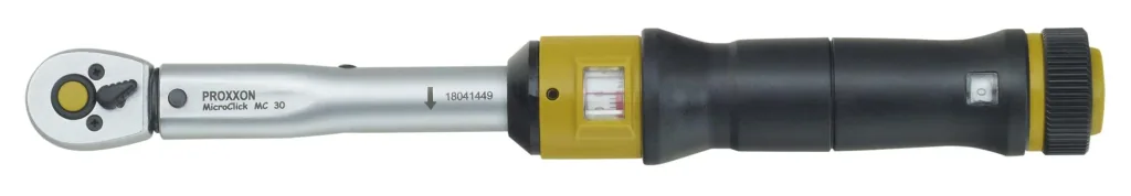 MicroClick-Drehmomentschlüssel MC 30, 6 - 30 Nm, 1/4"