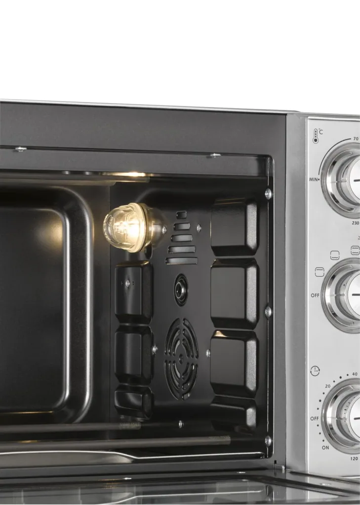 Backofen TO 26 SilverStyle 26 L - Multi-Backofen mit Pizzastein