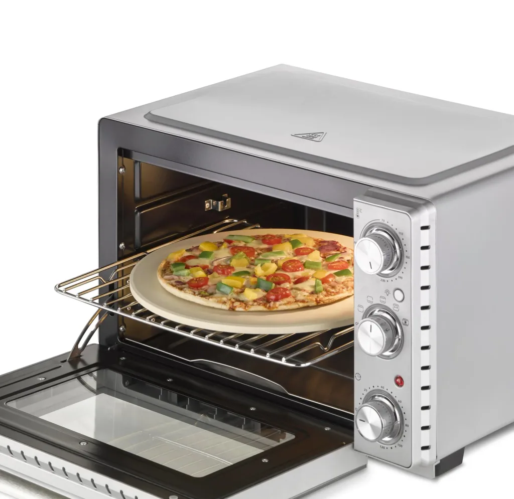 Backofen TO 26 SilverStyle 26 L - Multi-Backofen mit Pizzastein