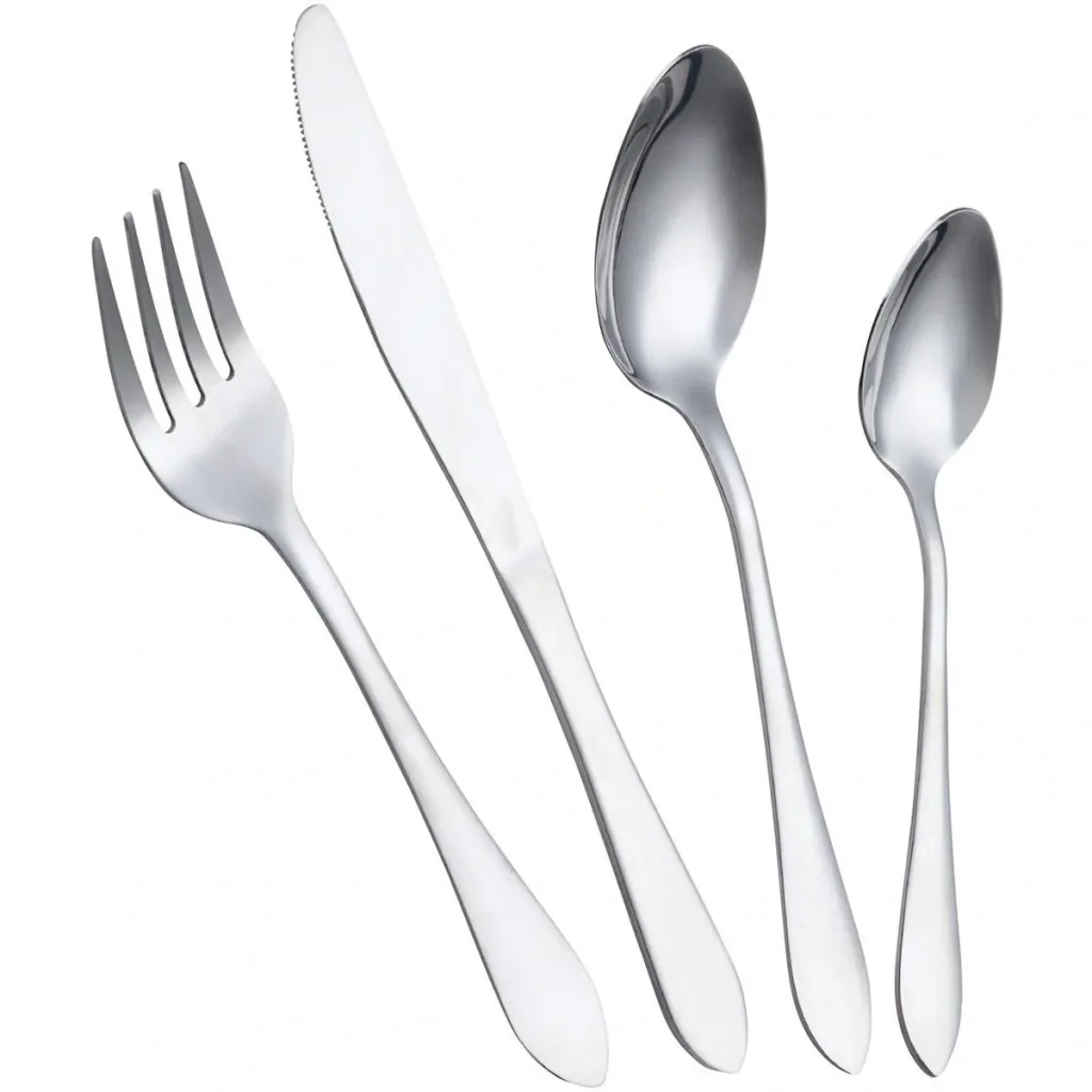 Besteckset - 24 Teile - Rostfreier Stahl