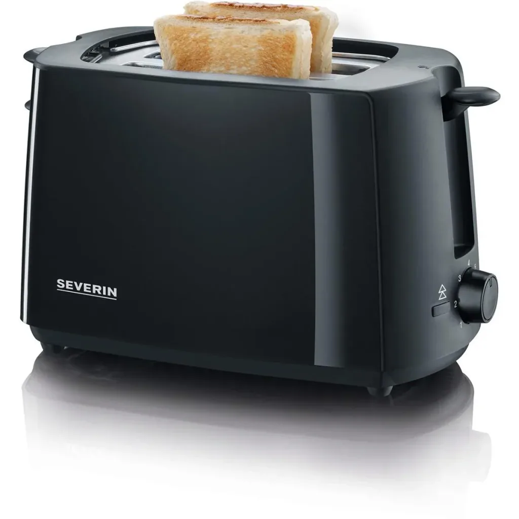 Toaster - 700 Watt - Schwarz