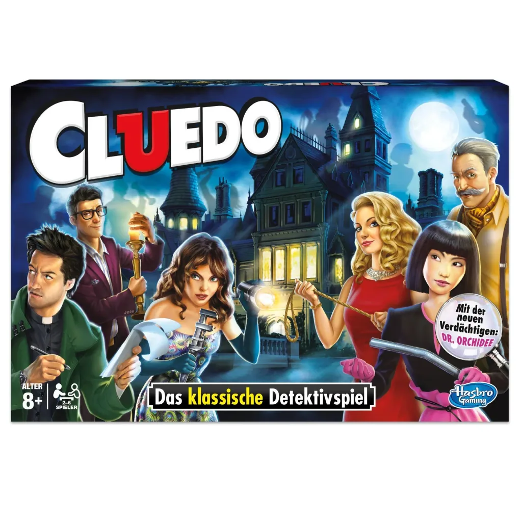 Gesellschaftsspiel CLUEDO das klassische Detektivspiel (deutsch)