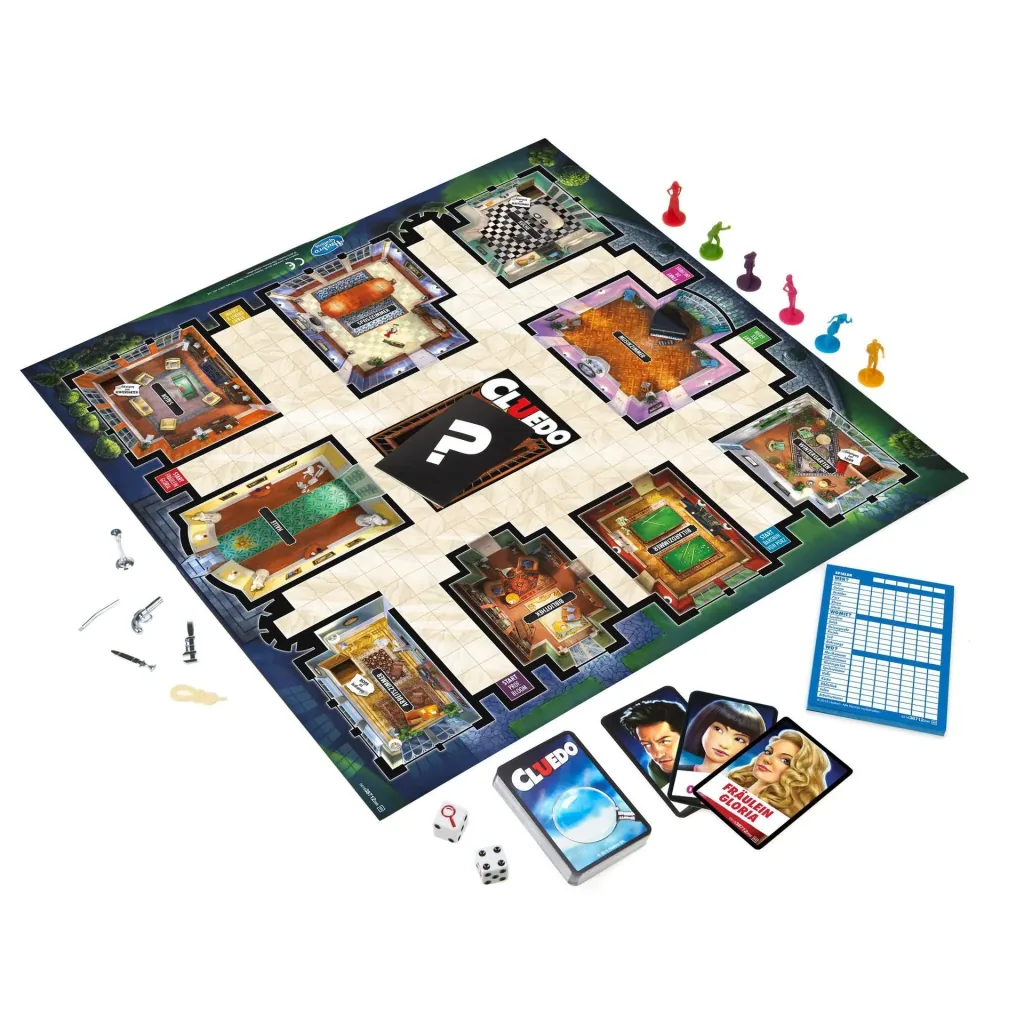 Gesellschaftsspiel CLUEDO das klassische Detektivspiel (deutsch)