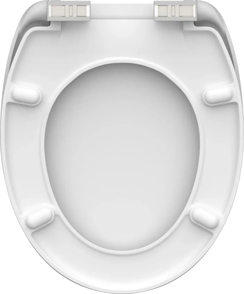 Duroplast WC-Sitz "WHITE" mit Absenkautomatik