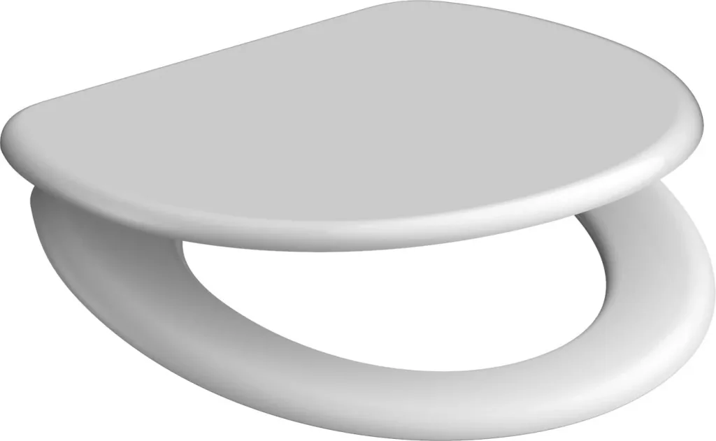 Duroplast WC-Sitz "WHITE" mit Absenkautomatik