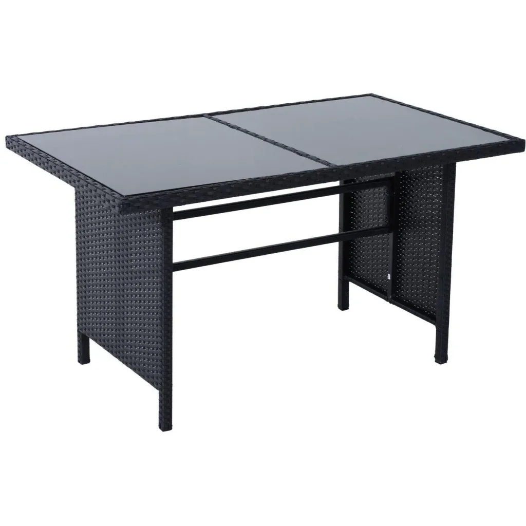 Polyrattan Sitzgruppe als 18-teiliges Set