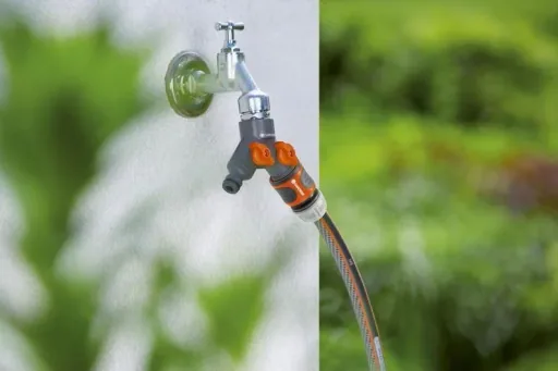 2-Wege-Ventil für Wasserhähne mit 26,5 mm (G3/4)-Gewinde