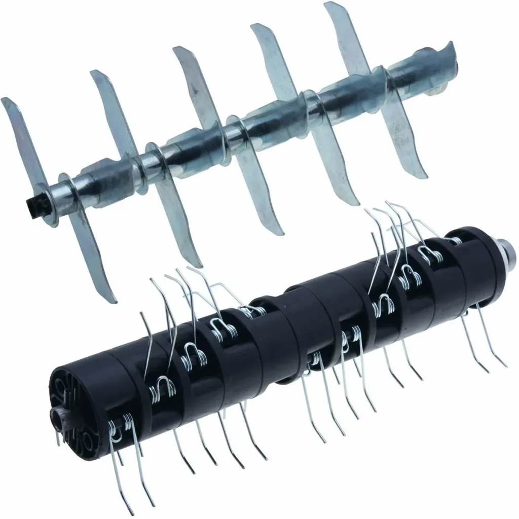 Vertikutierer + Aerifizierer 2-in-1 - 1500W - 33 cm Arbeitsbreite - mit 50L Auffangbehälter