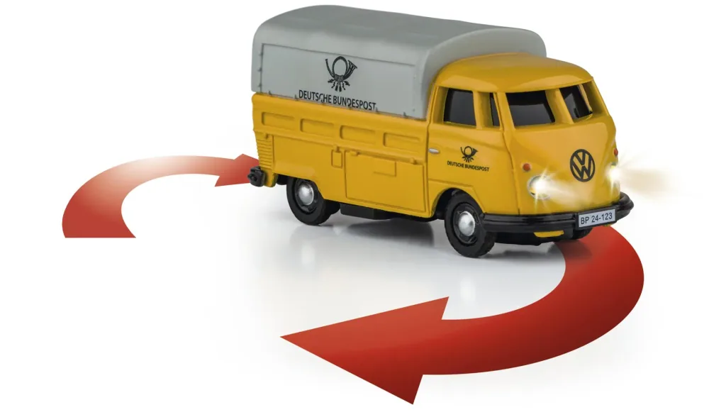 VW T1 Bus Deutsche Bundespost 1:87 2.4 GHz 100%RTR