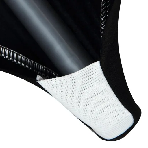 Tischabdeckung schwarz Ø80cm