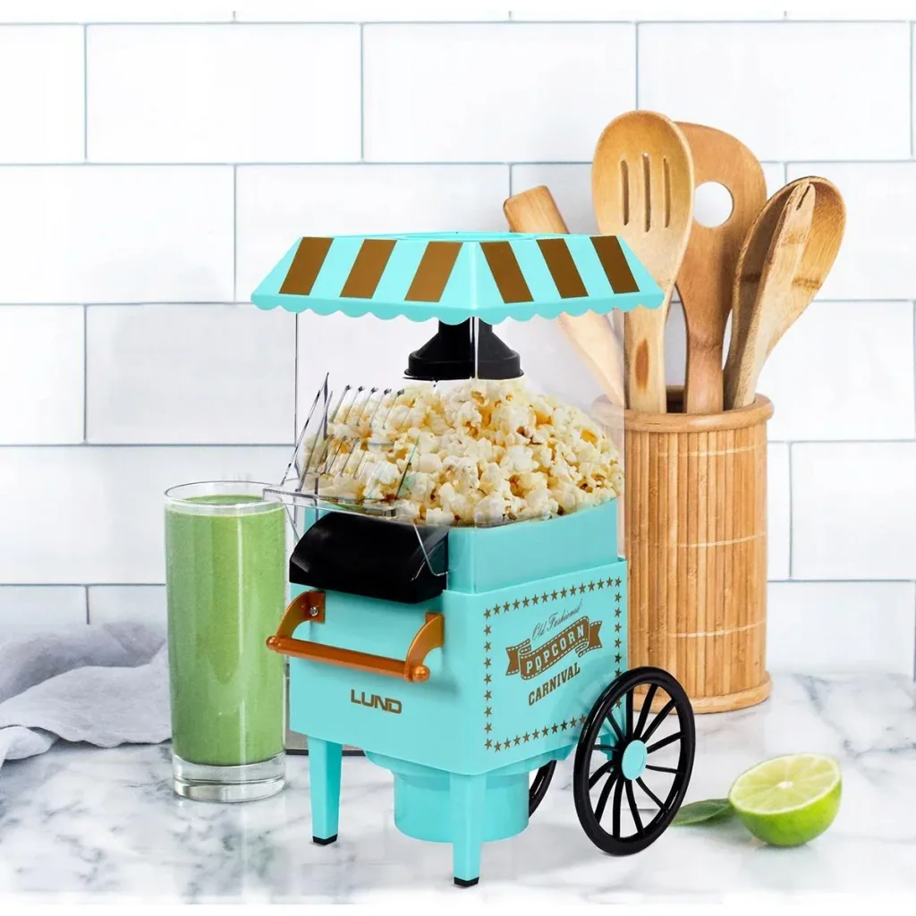 Zuckerwattemaschinen-Set mit Zuckerwattemaschine 450W und Popcornmaschine 1200W