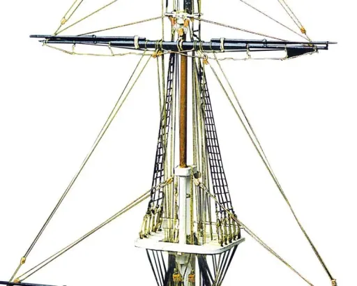 Bausatz USS Constitution Mast Maßstab 1:93