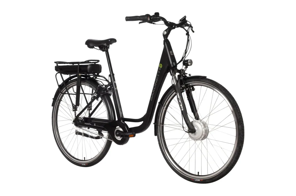 Unisex City E-Bike 28 Zoll, Rahmenhöhe 50 cm, 7-Gang Nabenschaltung, schwarz matt, München