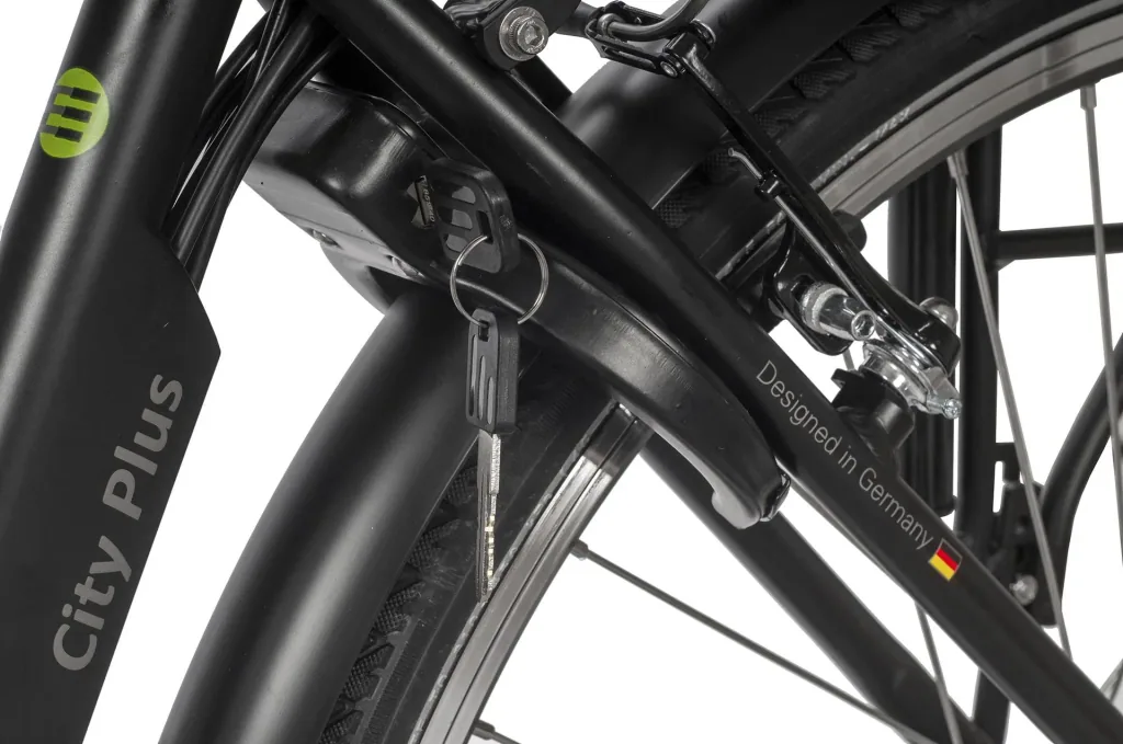 Unisex City E-Bike 28 Zoll, Rahmenhöhe 50 cm, 7-Gang Nabenschaltung, schwarz matt, München