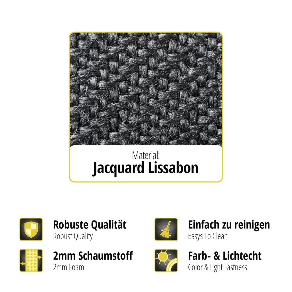 Passform Sitzbezüge für Einzelsitz und Doppelbank Stoff für Mercedes Vito W639 und Viano W639 ab BJ 06/2003 bis 05/2014