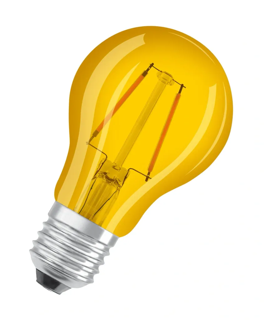 LED Lampe Superstar DécorYellow mit 2,5 Watt, E27, gelb