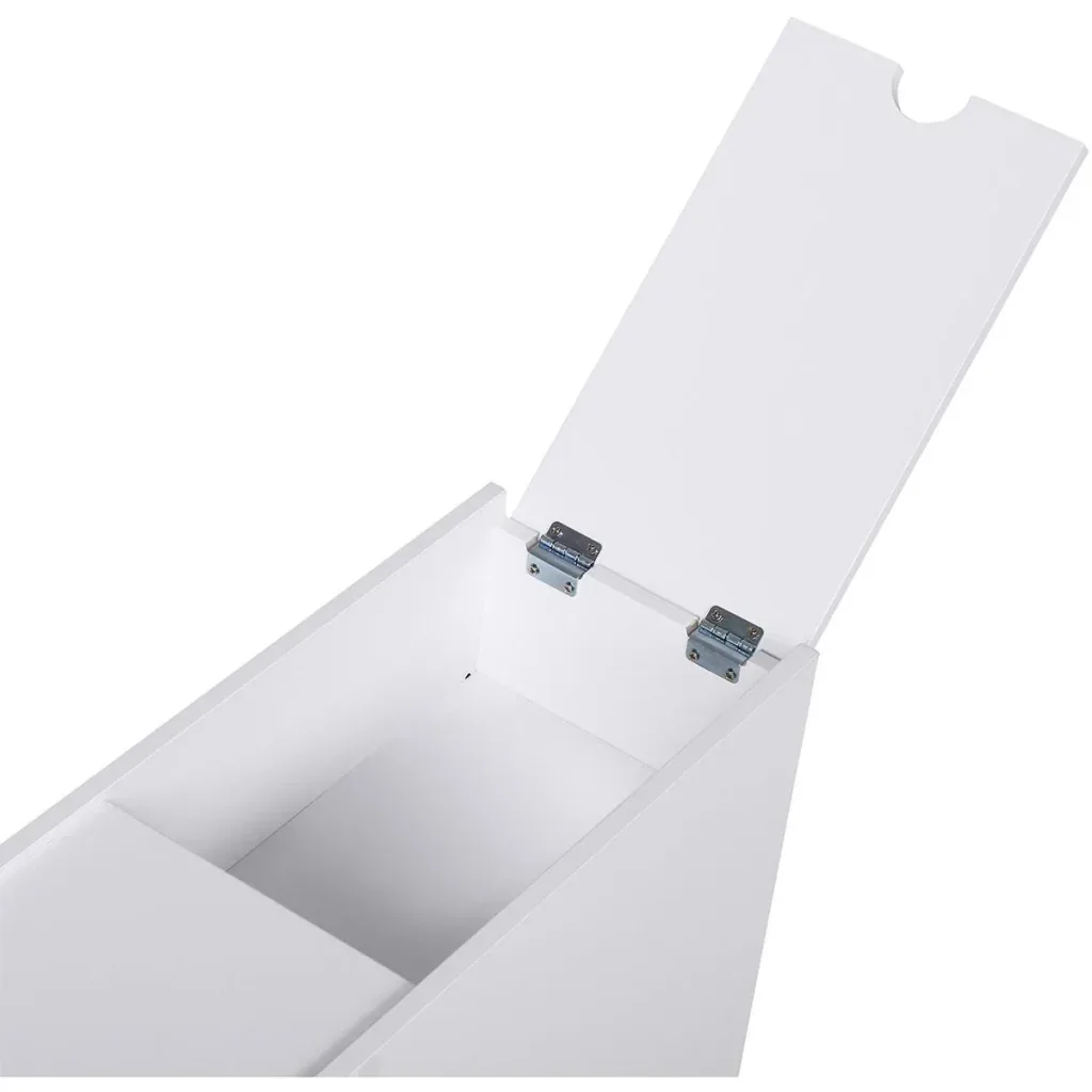 Schubladenschrank schmal weiß