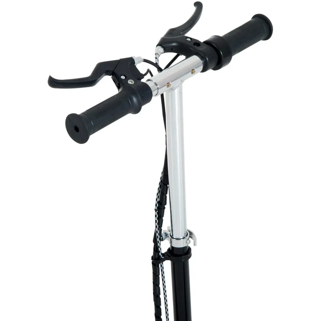 E-Scooter Kinderroller Cityroller 120W klappbar Schwarz