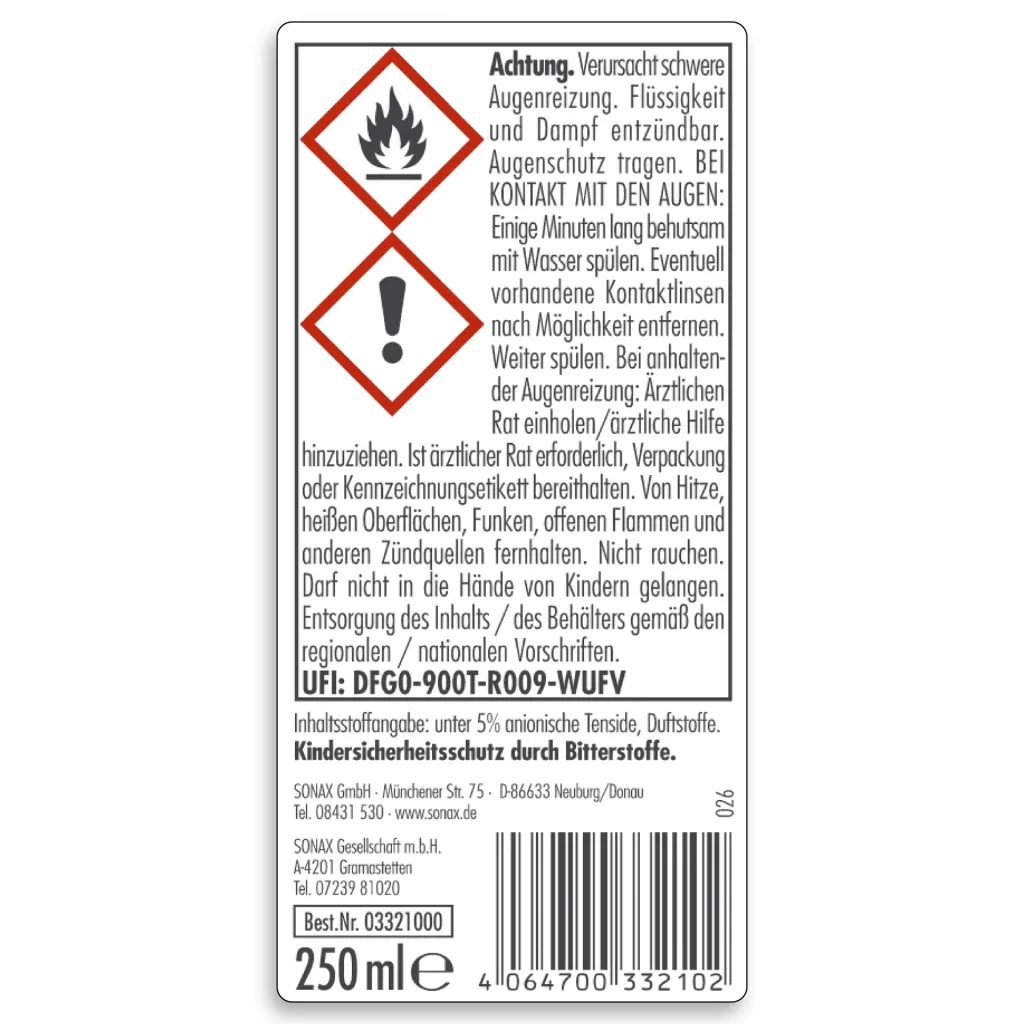 Antifrost + Klarsicht Konzentrat Citrus 250 ml