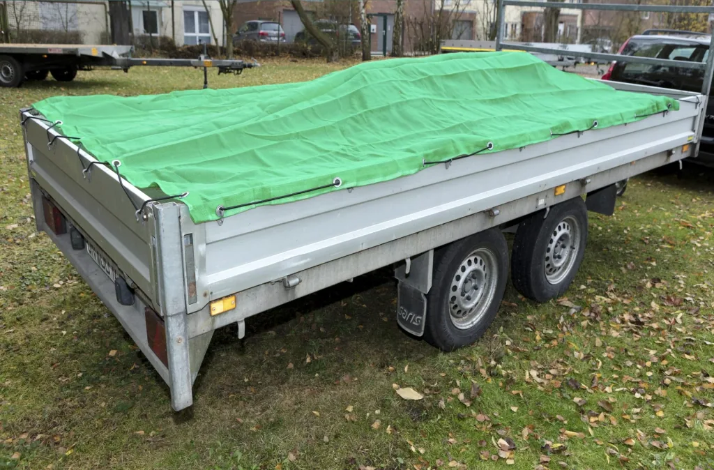 Container-Bändchengewebe mit Gummiseil, 220 g/m², 3,5 x 6 m
