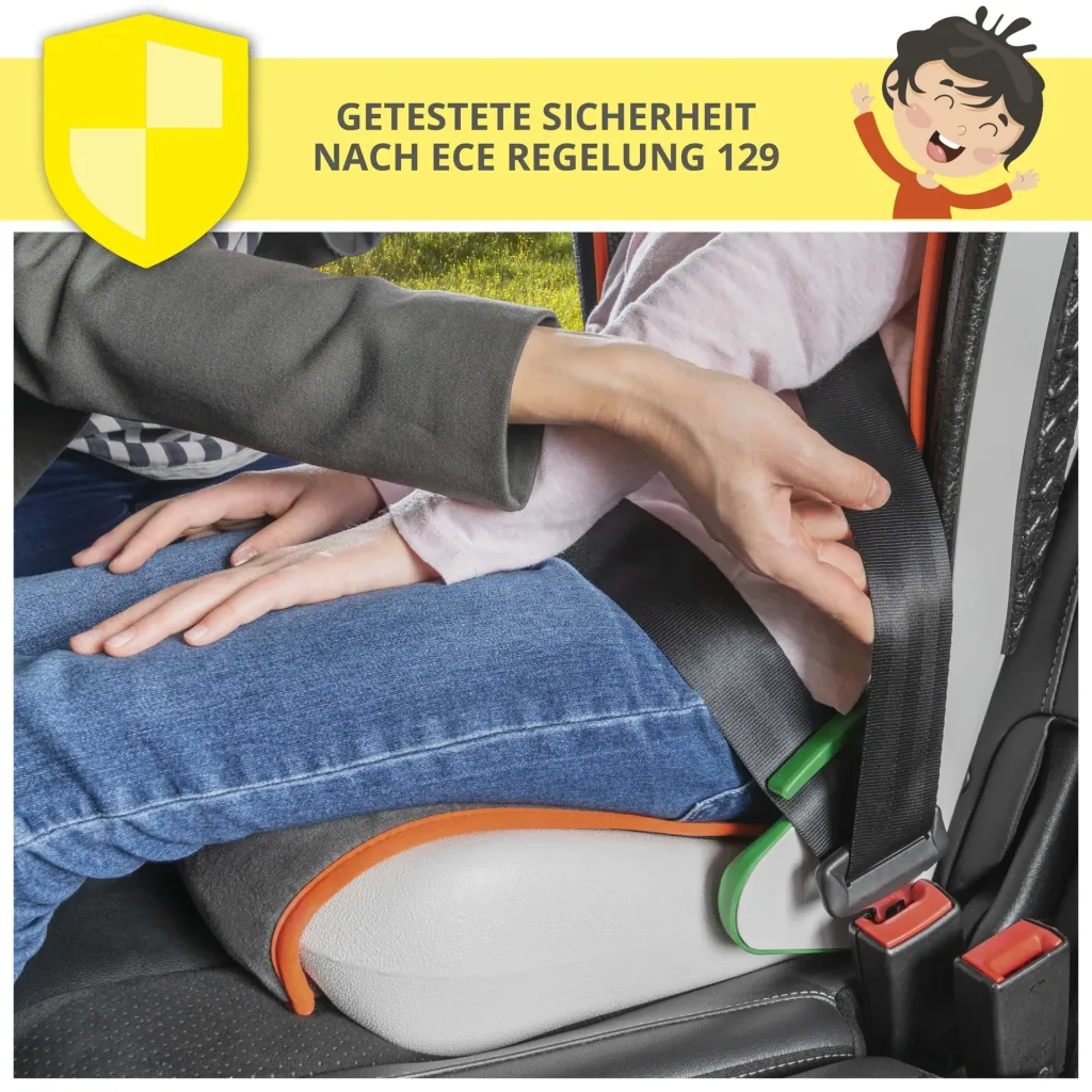 Kindersitz Noemi, klappbarer Auto-Kindersitz, anthrazit