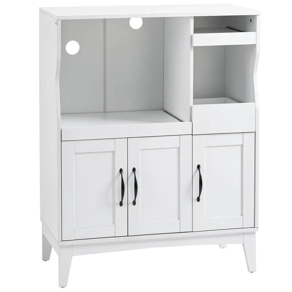 Küchenschrank mit Klappregal 84 cm x 39 cm x 109 cm