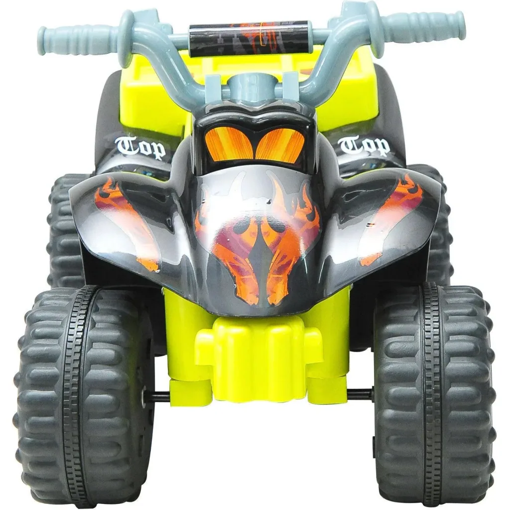 Kinderauto Kindermotorrad gelb-schwarz
