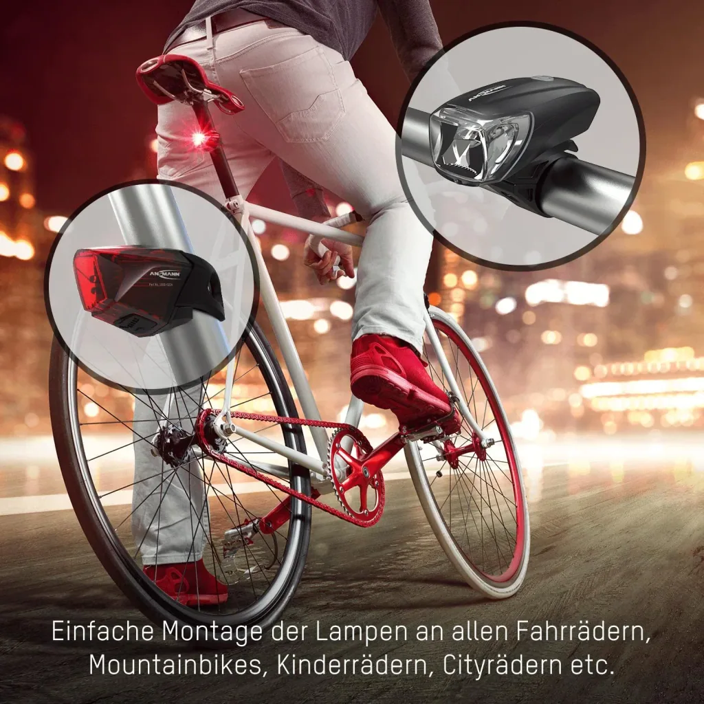 Fahrradlicht "Combo LED" - AKKU