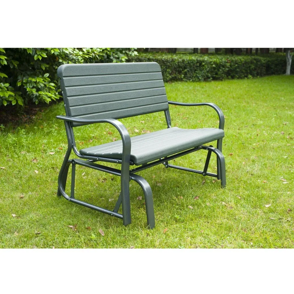 Schaukelbank Gartenbank Parkbank Metall Gartenmöbel 2-Sitzer