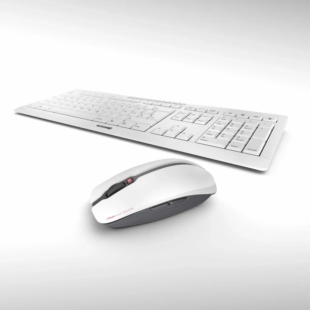 Kabelloses Tastatur-Maus-Set STREAM DESKTOP grau