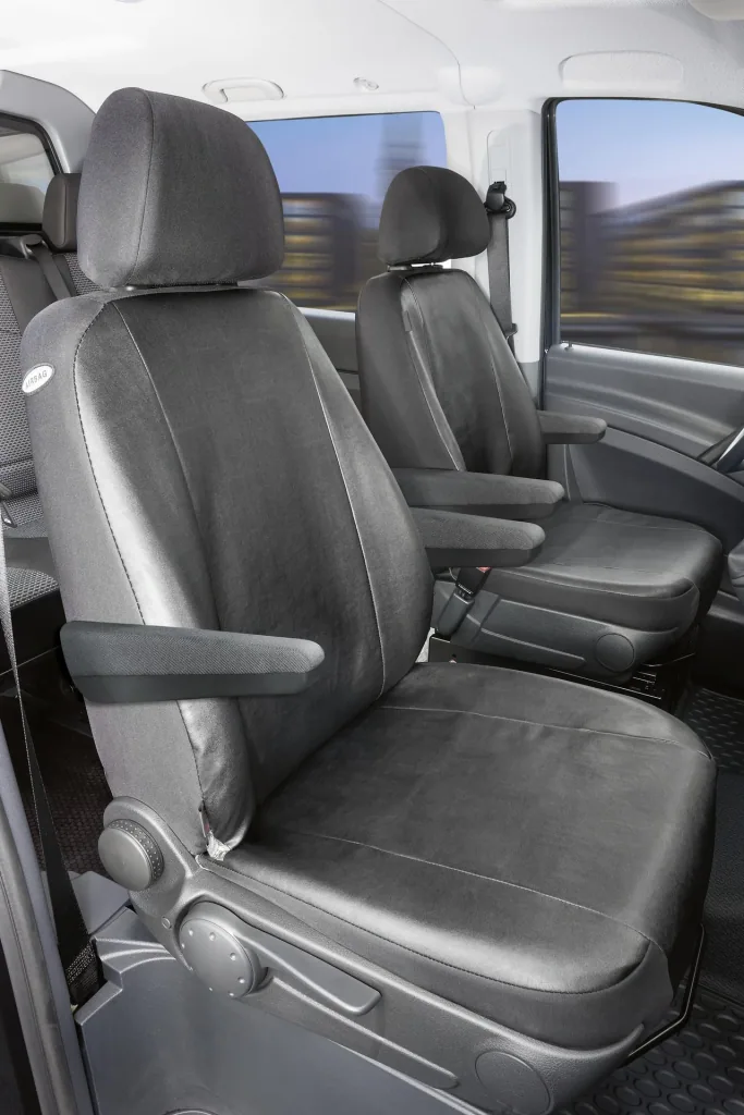 Passform Sitzbezüge - Kunstleder für Mercedes Viano W639 und Vito W639 ab BJ 06/2003 bis 05/2014