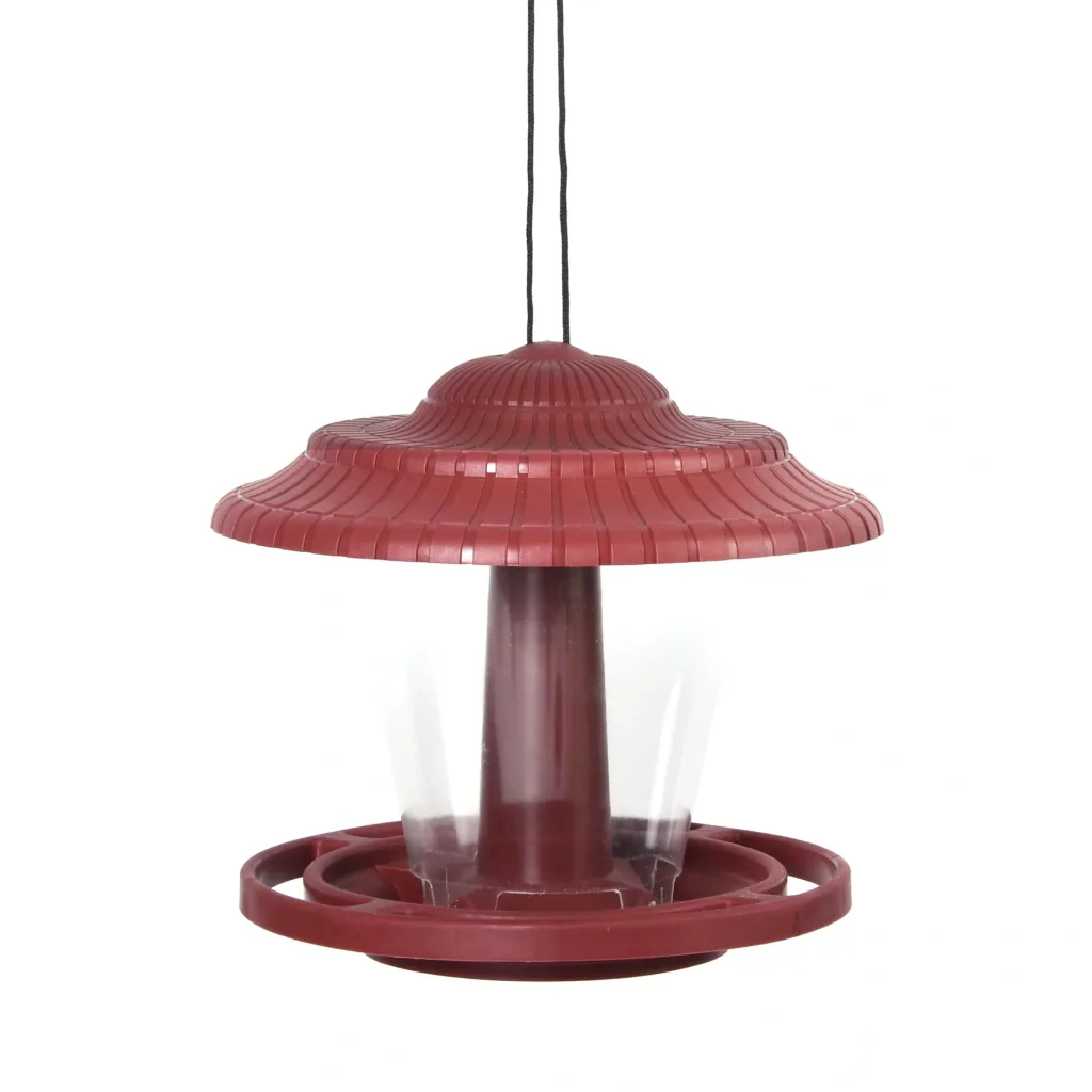 Vogelfuttersilo Rot