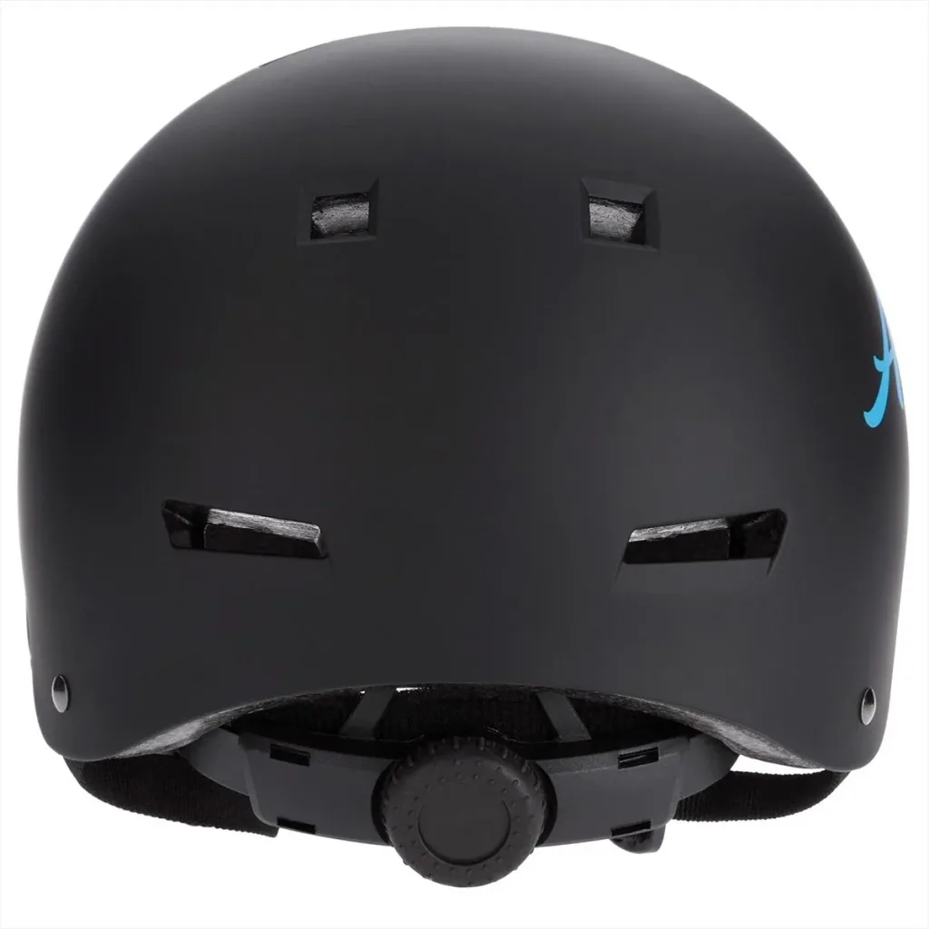 Atlantic Rift Skatehelm/Fahrradhelm/Helm für Inline-Skates/Helm für Skateboard - Schwarz - M - verstellbar