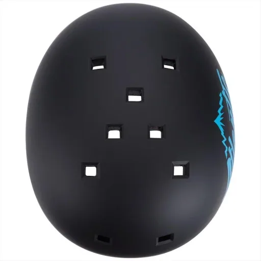 Atlantic Rift Skatehelm/Fahrradhelm/Helm für Inline-Skates/Helm für Skateboard - Schwarz - M - verstellbar