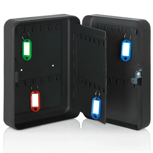 Schlüsselschrank aus Stahl mit 20 Haken +