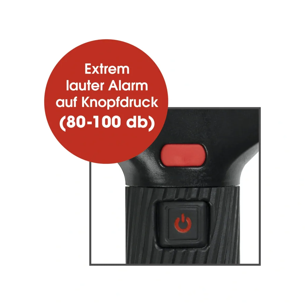 Security Taschenlampe 180°