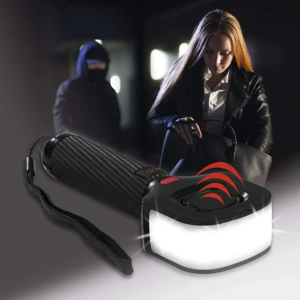 Security Taschenlampe 180°