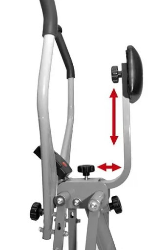 Crosstrainer Walker silber