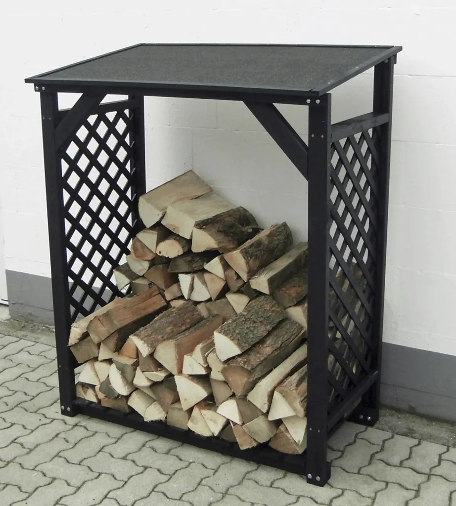 Kaminholzregal "Speyer" anthrazit