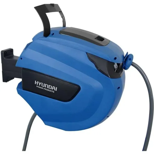 Automatische blaue Wandschlauchbox - 30m x 12mm - 180 ° C drehbar