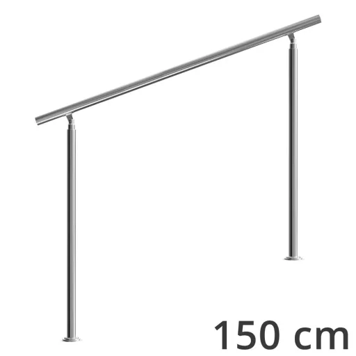 Edelstahl-Geländer 150cm