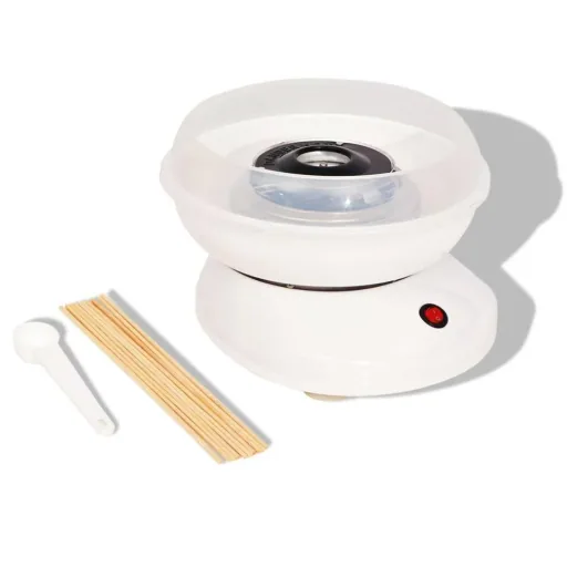 Zuckerwattemaschine 480 W weiß