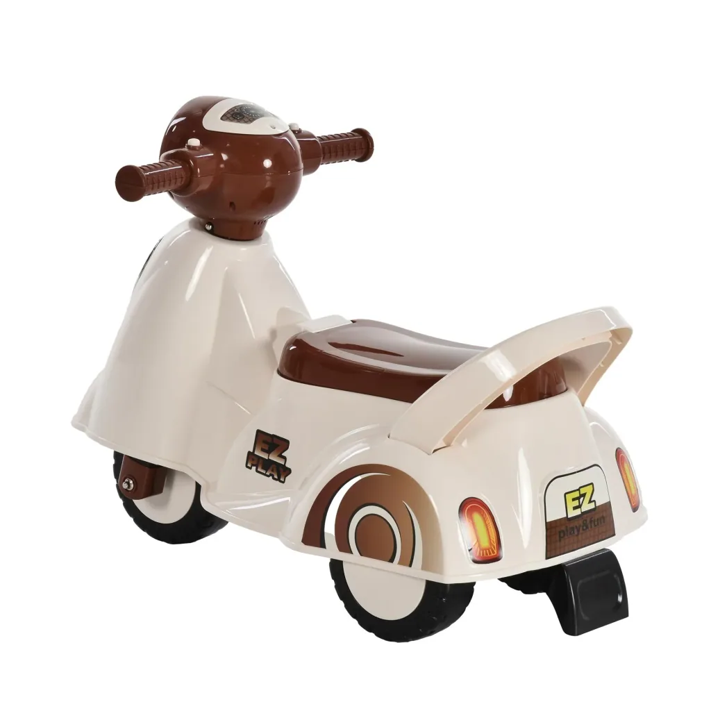 Kinder Rutscherauto als Motorrad