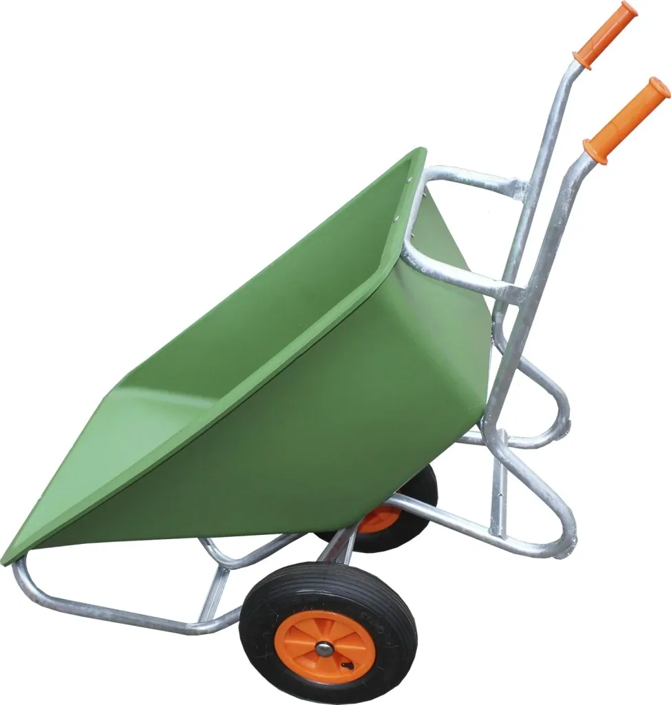 Großmulden-Schubkarre "Green Garden II", 170 Liter, 2 Laufräder