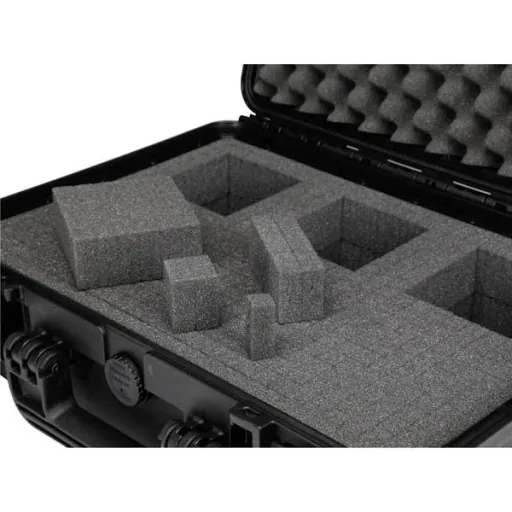 HARTSCHALENKOFFER - 555 x 428 x 211 mm - MIT NOPPENSCHAUM
