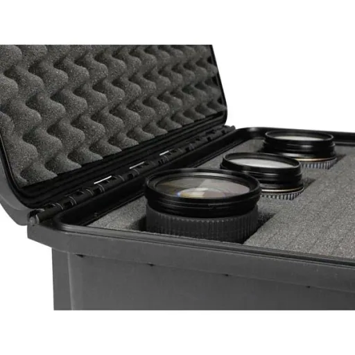 HARTSCHALENKOFFER - 555 x 428 x 211 mm - MIT NOPPENSCHAUM